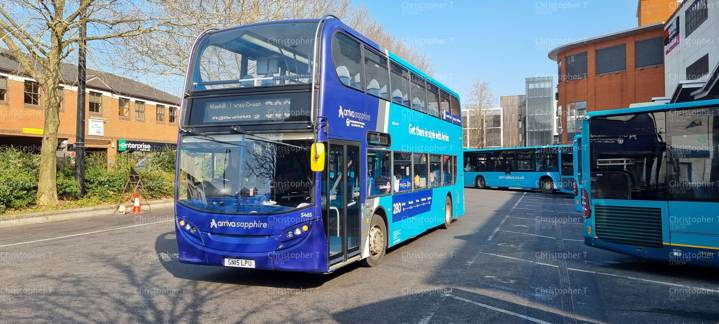 Image of Arriva Beds and Bucks vehicle 5465. Taken by Christopher T at 12.30.34 on 2022.03.08